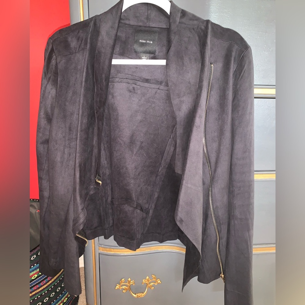 miss love suede jacket